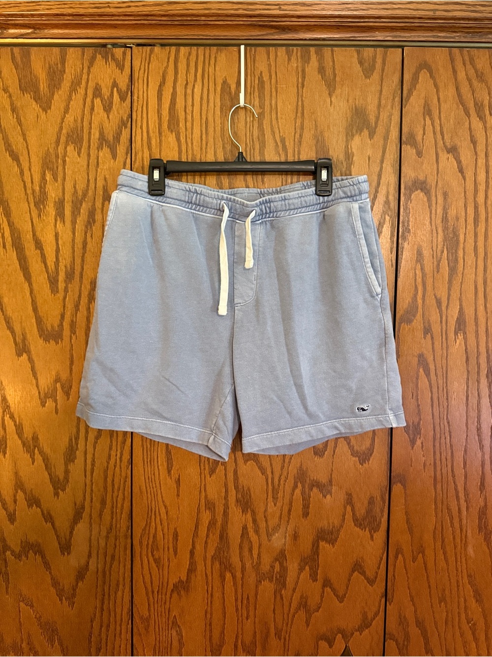 Vineyard Vines Men's M Blue Whale Sweatshorts Fleece Drawstring 7"